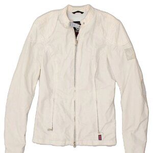 Belstaff women's silver bomber jacket size 44